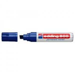 Marcatore permanente 800 colore blu  P/scalpello tratto 4-12 mm (Conf. 5)