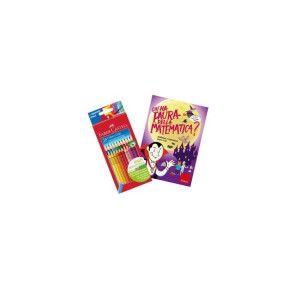 BUNDLE CHI HA PAURA DELLA MATEMATICA 1   12 PASTELLI COLOUR GRIP