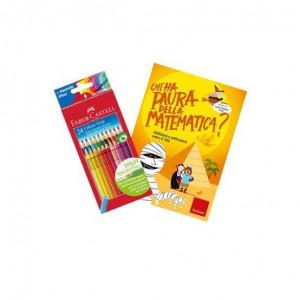 BUNDLE CHI HA PAURA DELLA MATEMATICA 2   12 PASTELLI COLOUR GRIP