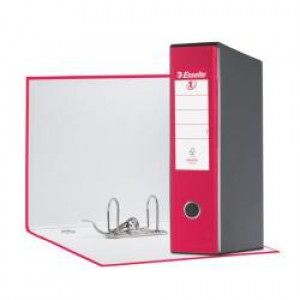 Registratori Eurofile Esselte - F.to commerciale - dorso 8 cm - f.to utile 23x30 cm -  FUCSIA