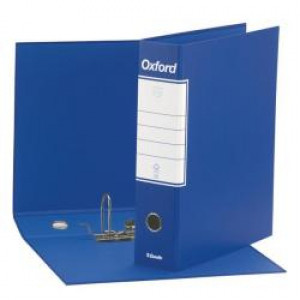 Registratori Oxford Esselte - F.to commerciale - dorso 8 cm - f.to utile 23x30cm blu (conf.6)
