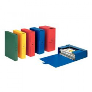 SCATOLE PORTAPROGETTI EUROBOX - ESSELTE - DORSO 8 CM - GIALLO (CONF.5)