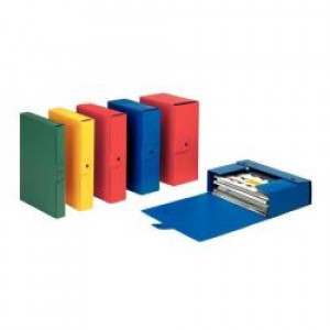 SCATOLE PORTAPROGETTI EUROBOX - ESSELTE - DORSO 4 CM - BLU (CONF.5)