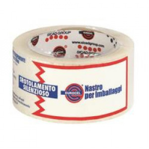 Nastro da imballo EURO PP36 Trasparente  50mm x 66mt (termo 6 pz)