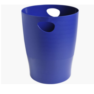CESTINO GETTACARTE ECOBIN 15LT. BLU