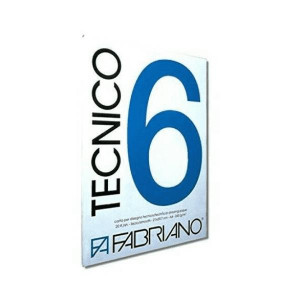 ALBUM TECNICO 6 RUVIDO 20FF 220GR  29 7X42 CM