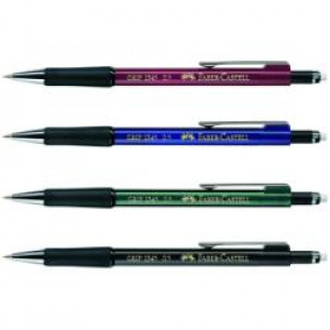 Portamine Grip 1345 colore rosso  tratto 0 5 mm  gomma estraibile rientrante  ideale per scrivere e disegnare (Conf. 12)