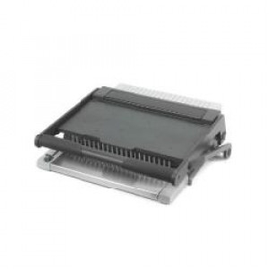 Rilegatrice multifunzione manuale M420  possibilità di rilegare con dorsi plastici  metallici (21 e 34 anelli) e click