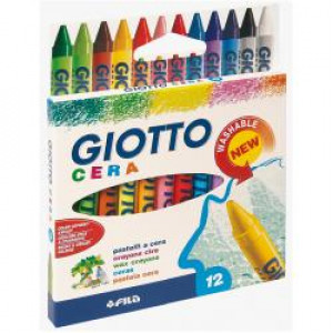 CF12PASTELLI GIOTTO CERA