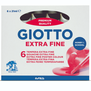 CF6 tub. tempera 21ml nero