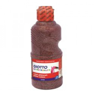 FLACONE 250ML TEMPERA BRONZO GLITTER