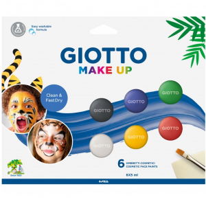 GIOTTO MAKE UP - SET 6 OMBRETTI 5ML COLORI ASSORTITI