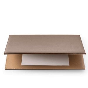 SOTTOMANO A DUE SPECCHI cm50X35 TORTORA