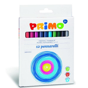 CF12 pennarelli punta fine 2 5 mm  super lavabili .