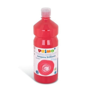 Tempera VERMIGLIO brillante primi passi  in bottiglia 1000ml