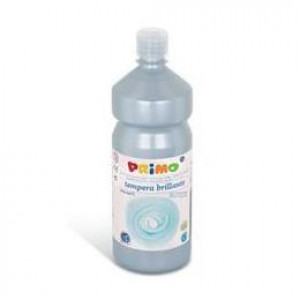Tempera ARGENTO  brillante primi passi  in bottiglia 1000ml