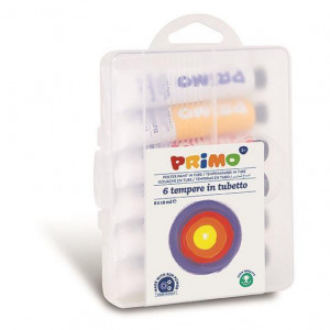 Conf6  tubetti  tempera  da 18ml
