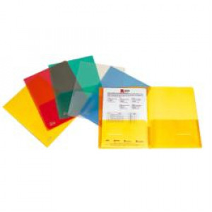 Cartellina Full  in polipropilene trasparente formato A4 (conf.5)