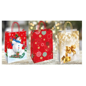 CF25 SHOPPER CARTA COLLEZIONE CHRISTMAS 54X14X50