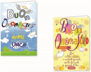 BIGLIETTI ONOMASTICO ASSORTITI