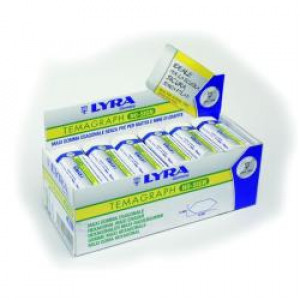 CF30 ESPOSITORE MAXIGOMMA TEMAGRAPH SENZA PVC NO FTALATI ESAGONALE PER MATITE E MINE IN GRAFITE