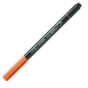 CF10 PENNARELLO DOPPIA PUNTA AQUA BRUSH DUO ARANCIO