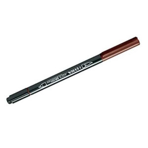 CF10 PENNARELLO DOPPIA PUNTA AQUA BRUSH DUO SEPPIA SCURO