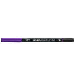 CF10 PENNARELLO DOPPIA PUNTA AQUA BRUSH DUO VIOLETTO BLUASTRO