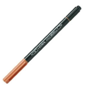 CF10 PENNARELLO DOPPIA PUNTA AQUA BRUSH DUO OCRA BRUCIATA