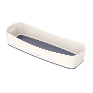 MyBox Vassoio organizer Bianco / Grigio metallizato