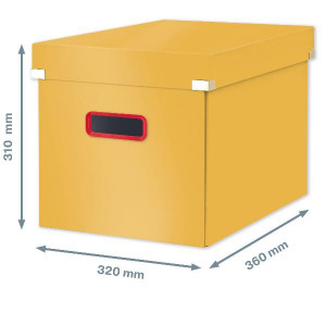 Cosy Click   Store Cube L giallo