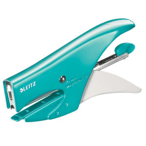 LEITZ 5547 CUCITRICE A PINZA - 15 FG - PUNTO N° 8 ACQUA MARINA