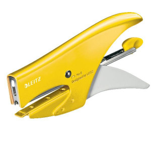 LEITZ 5547 CUCITRICE A PINZA - 15 FG - PUNTO N° 8 GIALLA
