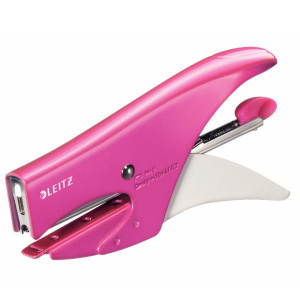 LEITZ 5547 cucitrice a pinza - 15 fg - punto n° 8 fucsia metal
