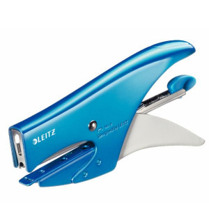 LEITZ 5547 cucitrice a pinza - 15 fg - punto n° 8 blu metal