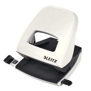 5008 PERFORATORE NEXXT SERIES - 2 FORI - 30 FG  BIANCO METALLIZZATO   IN BLISTER