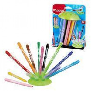 PENNARELLI JUNGLE INNOVATION COLOR PEPS - PUNTA MEDIA - BOX X12 CONF ACONCHIGLIA