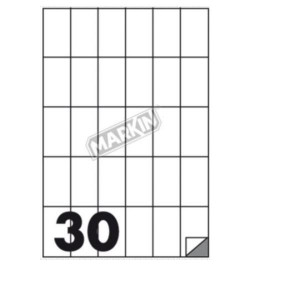 CF3000 ETICHETTE   30FG. X 100  35X59,4MM A4