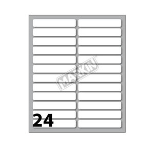 CF10X24 ETICHETTE 56X10 MM