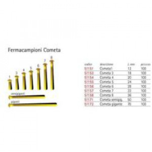 fermacampioni nr.1 (mm 12)  sc. da 100 pcs