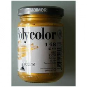 VASETTO POLYCOLOR VINILICO FINE ORO RICCO 140ML