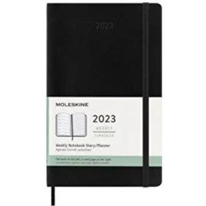 12M WKLY NTBK LG BLK SOFT