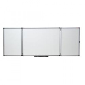 LAVAGNA BIANCA MAGNETICA SMALT. 1200X900MM TRITTICO (CHIUSA)