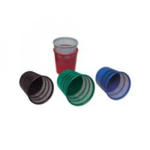 CF3 CESTINO PS9 NERO IN PPL RICICLABILE TONDO APERTO 15LT DIAM 225/3  00 H315MM