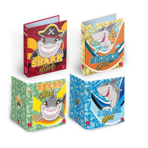 RACCOGLITORE SHARK  ATTACK  ANELLI DIAMETRO 30  MM