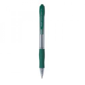 Penna a sfera a scatto Supergrip  verde 0 7 mm (conf.12)