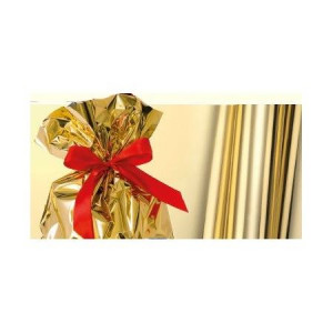 CF50 BUSTE ARGENTATE F/PIENO 35X50 BUSTE REGALO METAL TINTA UNITA      FONDO PIENO DORATO
