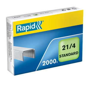 CF10X2000 PUNTI STANDARD 21/4 LUNGHEZZA GAMBINA 4MM                   PER LE CUCITRICI F51  S51  S21