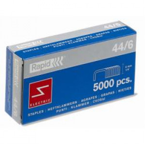 Punti  44 -- 6 mm zincati 5M  usati nella maggior parte delle cucitrici elettriche  (conf.5000)