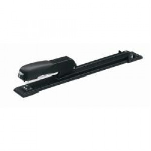 Cucitrice E15 a braccio lungo  colore nero -- 30 cm  semplice utilizzo  metallica con impugnatura in ABS (Conf. Scatola)